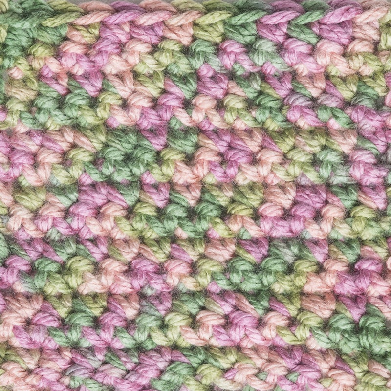 Caron Simply Soft Paints Yarn Medium Worsted Gauge 100% Acrylic - 5 oz - Paints Rose Garden - Machine Wash & Dry - Image 3